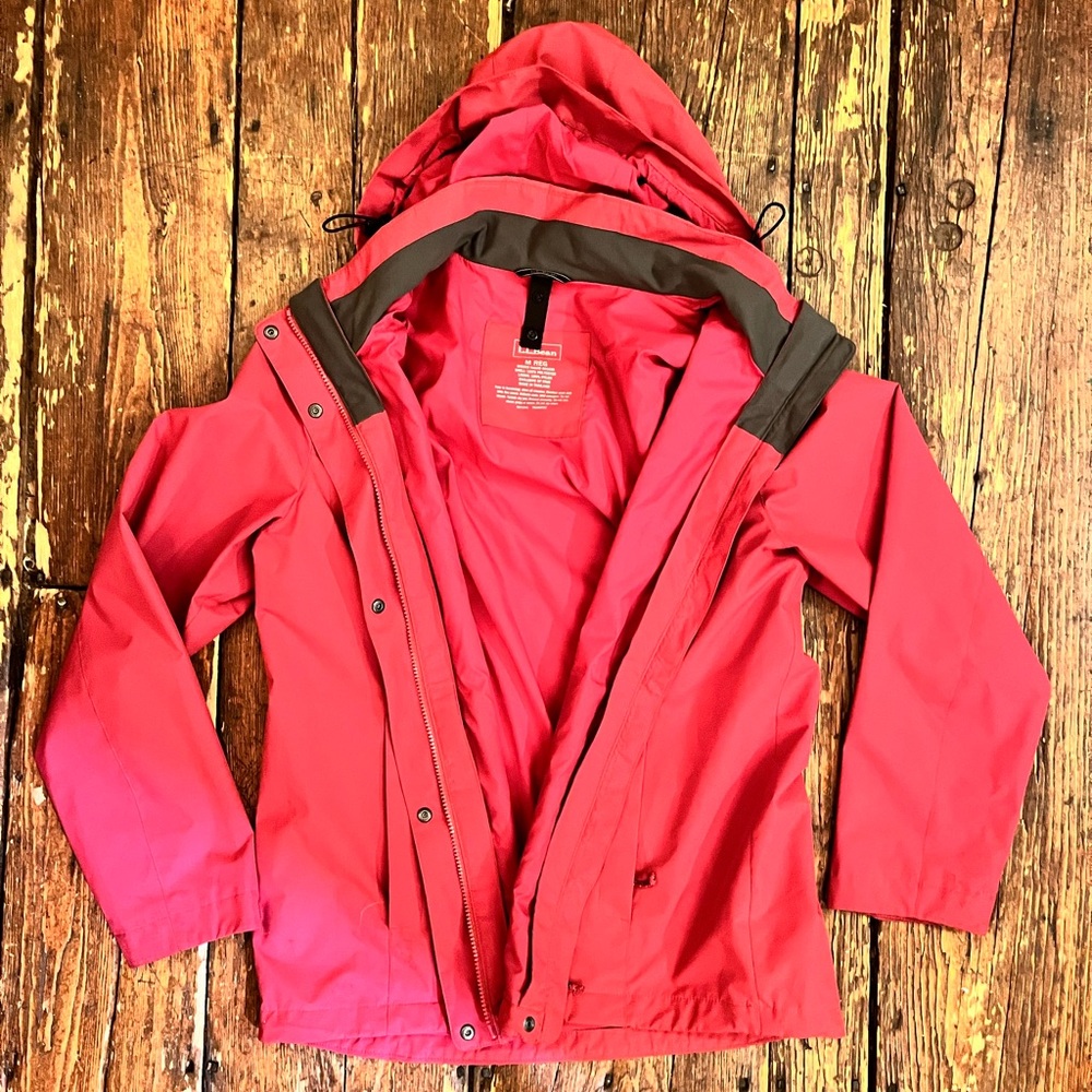 LL Bean women’s rain jacket
